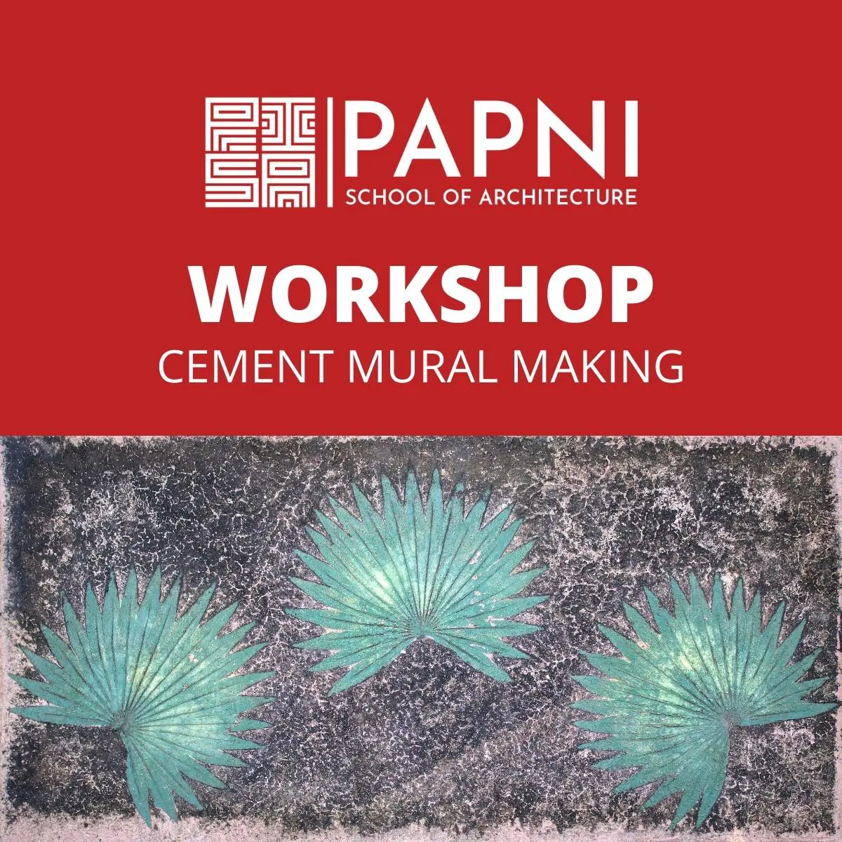 Cement Mural Making Workshop