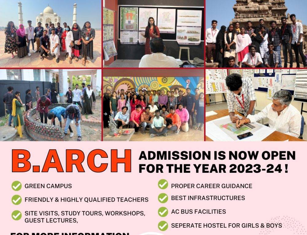 B.Arch Admission 2023 - PISA - Papni School Of Architecture